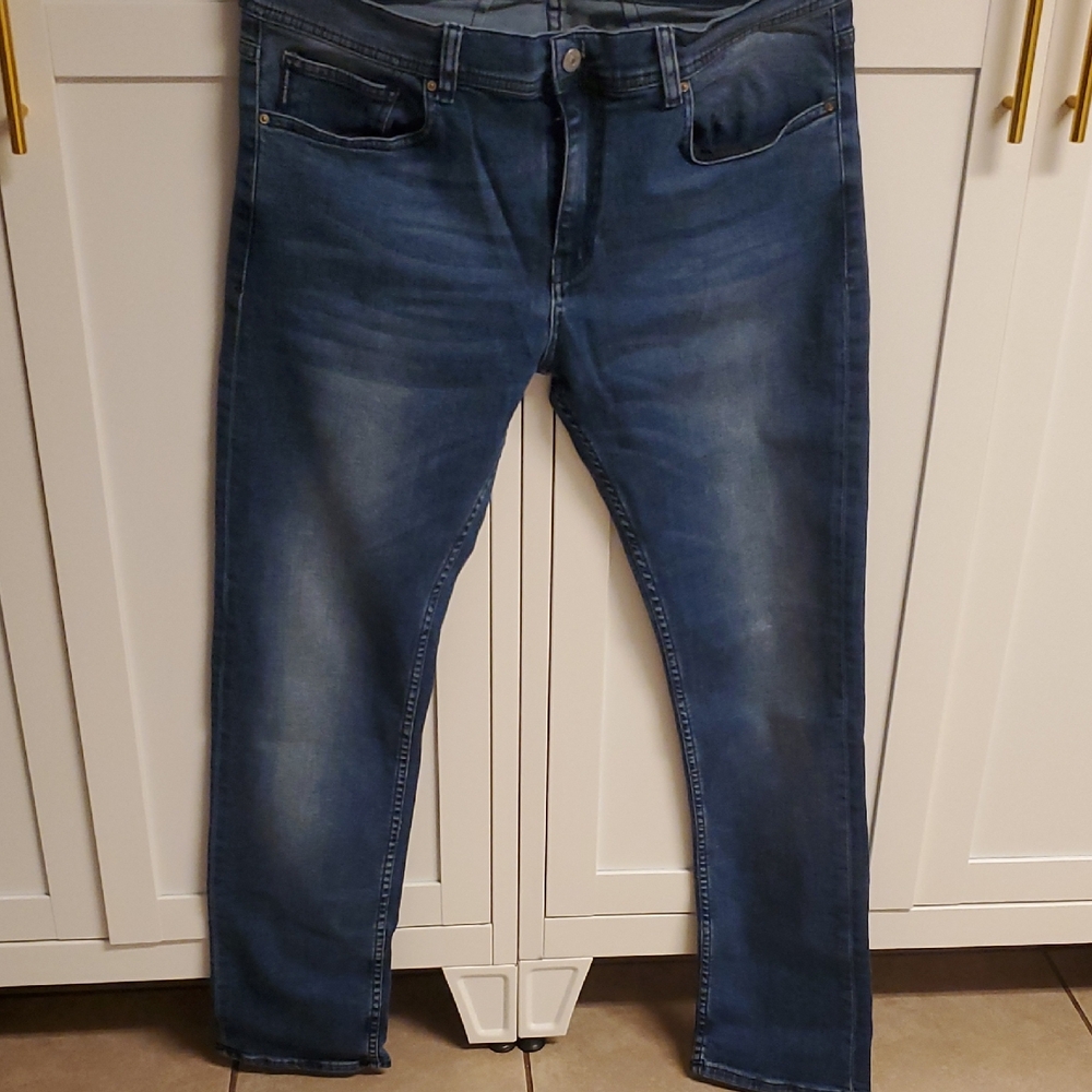 Armani Exchange Men's Slim Jeans in Blue